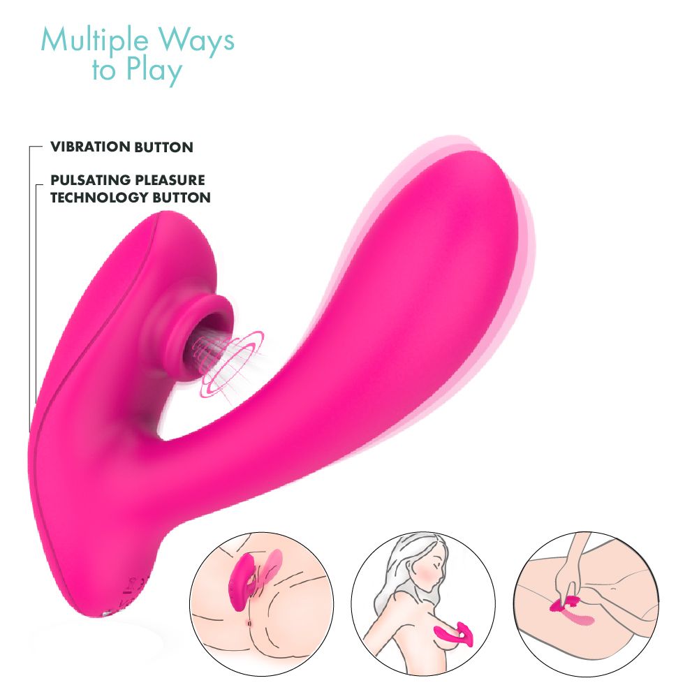 BMS PL Pulsating Vibrator Vibrator - Tophatter Daily Deals