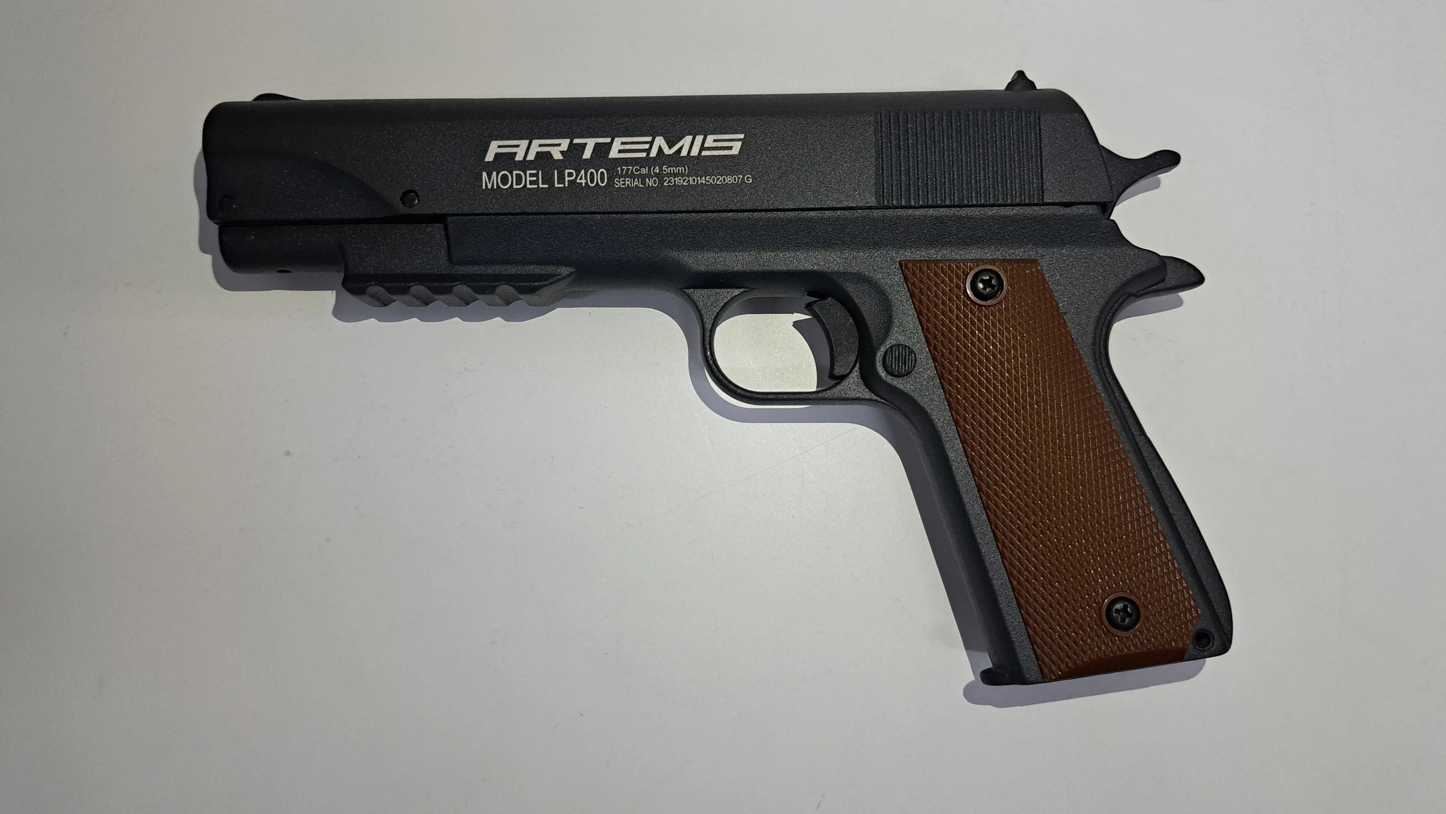 ARTEMIS LP400 .177 PELLET HAND-PUMP PISTOL - Tophatter's Army Deals PISTOLS - Tophatter Daily Deals