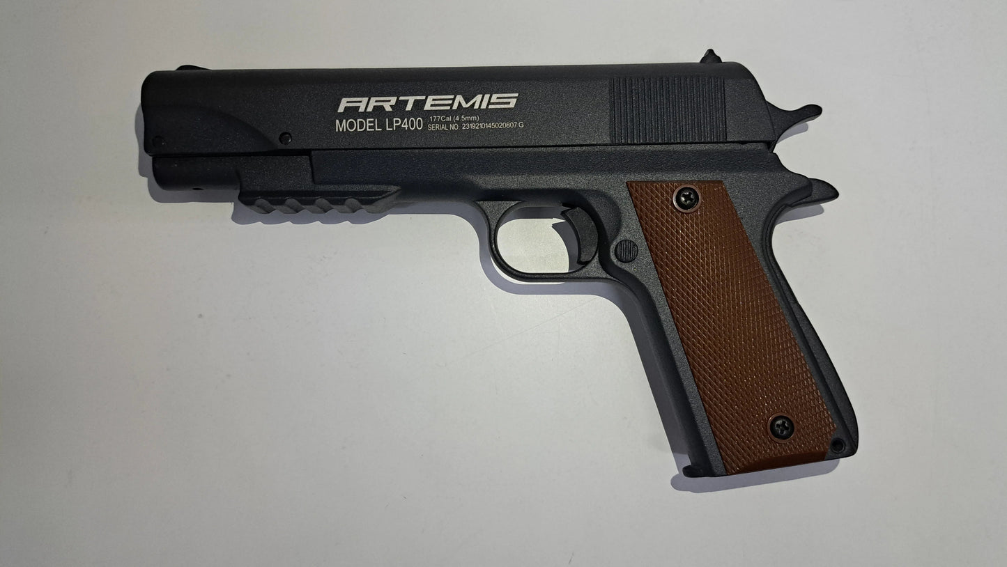 ARTEMIS LP400 .177 PELLET HAND-PUMP PISTOL - Tophatter's Army Deals PISTOLS - Tophatter Daily Deals