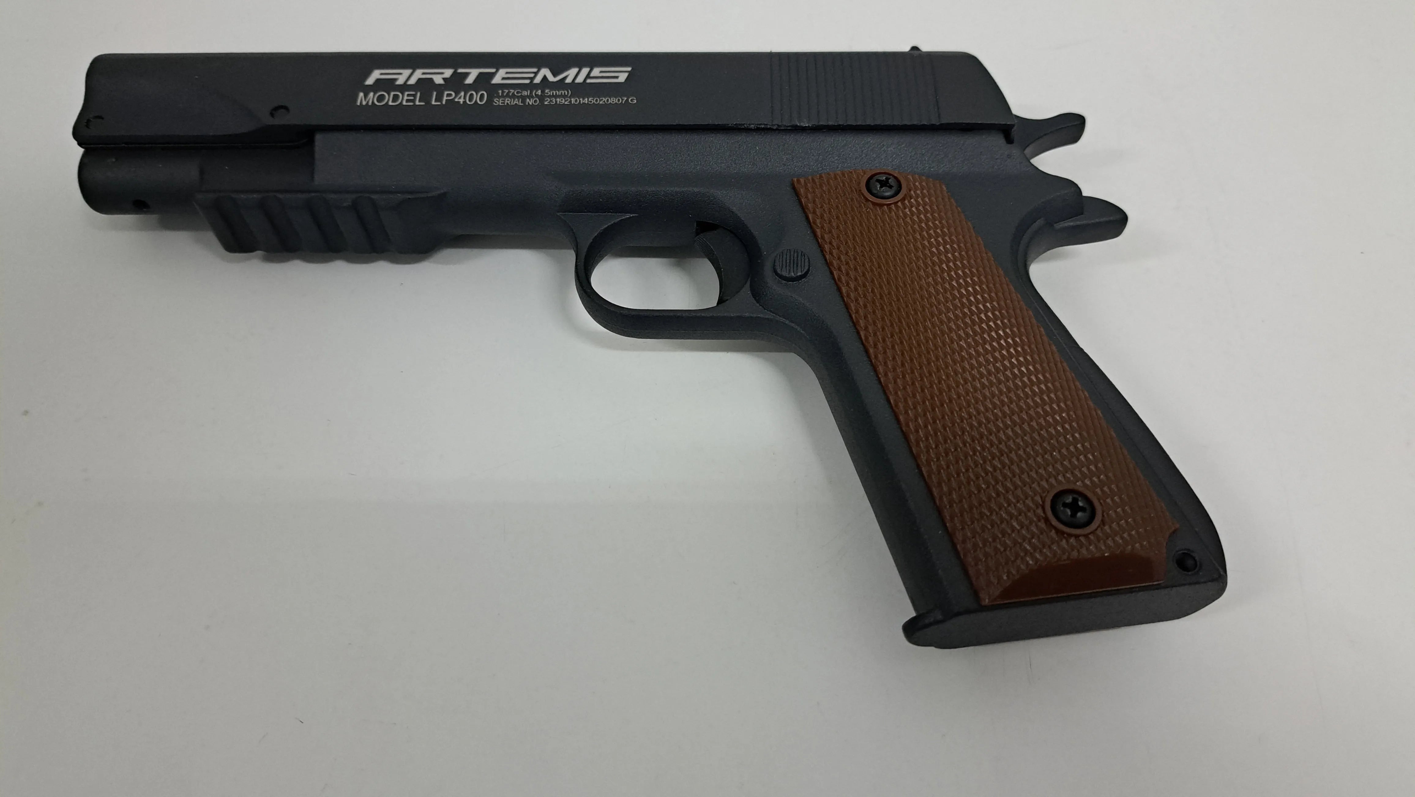 ARTEMIS LP400 .177 PELLET HAND-PUMP PISTOL - Tophatter's Army Deals PISTOLS - Tophatter Daily Deals