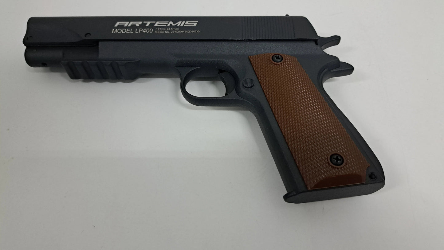 ARTEMIS LP400 .177 PELLET HAND-PUMP PISTOL - Tophatter's Army Deals PISTOLS - Tophatter Daily Deals