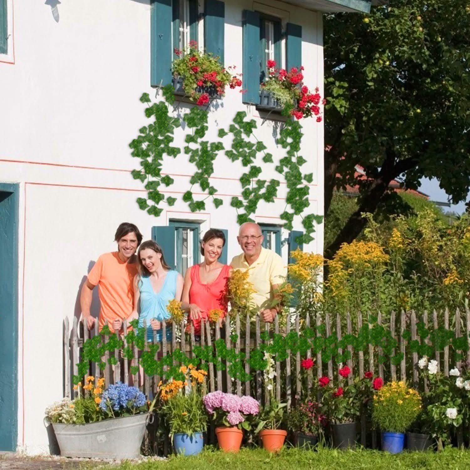 Artificial Ivy Leaves 78.7 Ft. Garden & Patio - Tophatter Daily Deals