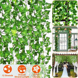 Artificial Ivy Leaves 78.7 Ft. Garden & Patio - Tophatter Daily Deals