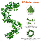 Artificial Ivy Leaves 78.7 Ft. Garden & Patio - Tophatter Daily Deals