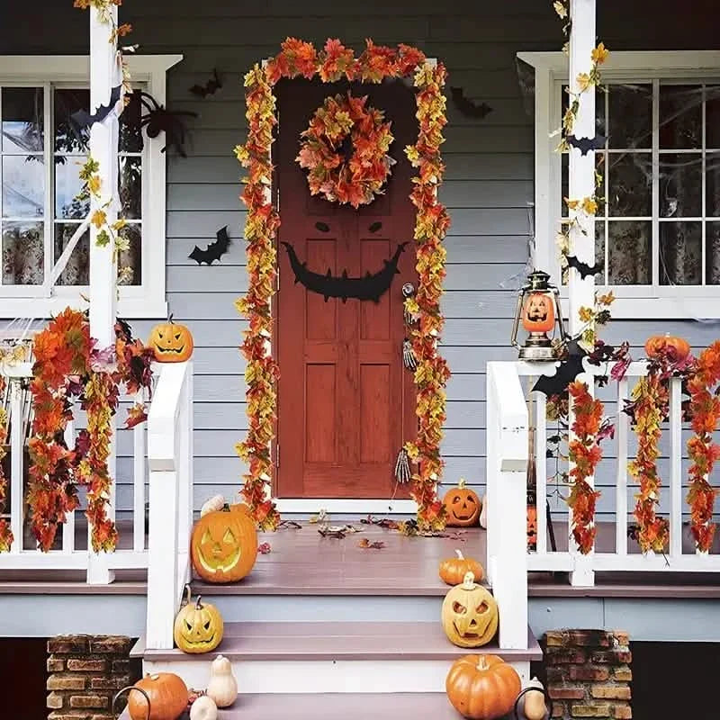 Artificial Maple Leaf Rattan Seasonal Decor - Tophatter Daily Deals