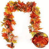 Artificial Maple Leaf Rattan Seasonal Decor - Tophatter Daily Deals