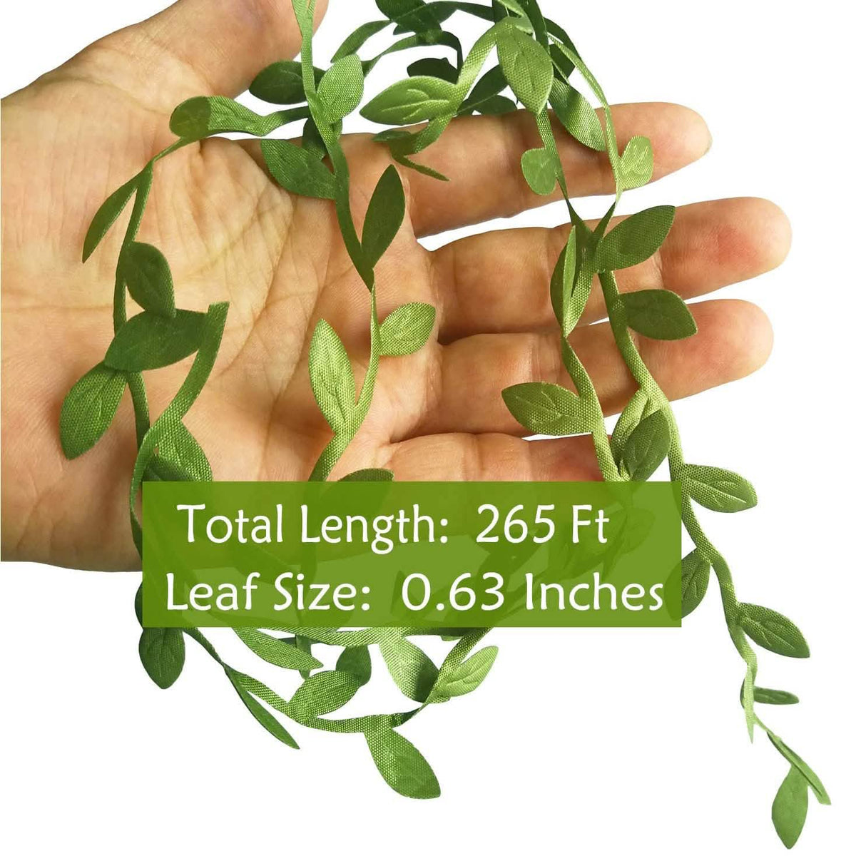Artificial Vines Leaves String Garden & Patio - Tophatter Daily Deals