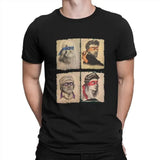 Artists Cotton T Shirt Graphic Street Wear Tee - Tophatter Daily Deals