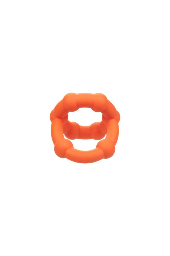 Cal Exotics - Alpha - Liquid Silicone All Star Ring - Orange Sex Toy - Tophatter Daily Deals