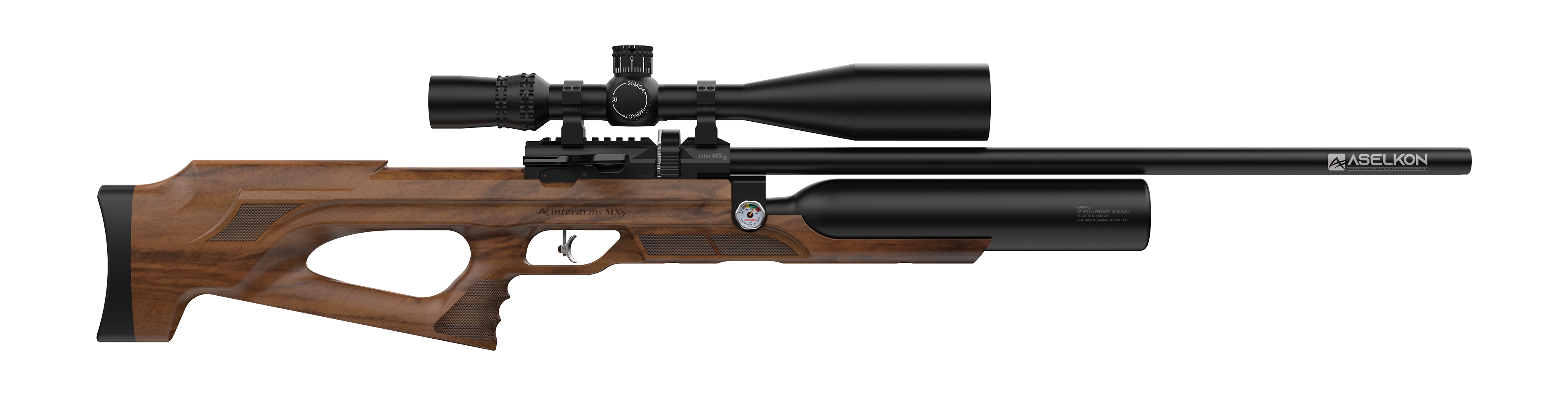 ASELKON MX9 REGULATED 500CC PCP SNIPER - .22 - Tophatter's Army Deals RIFLES - Tophatter Daily Deals