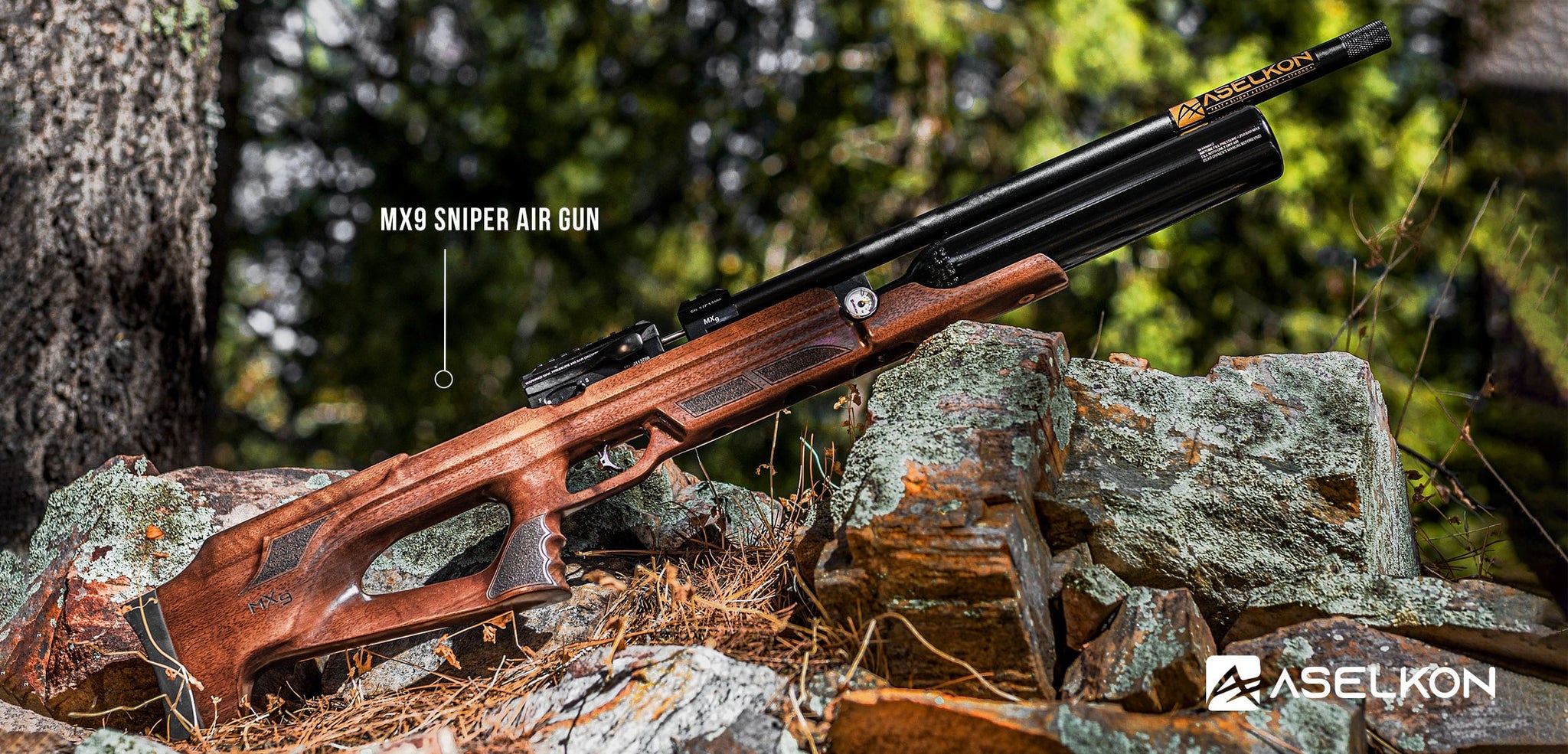 ASELKON MX9 REGULATED 500CC PCP SNIPER - .22 - Tophatter's Army Deals RIFLES - Tophatter Daily Deals