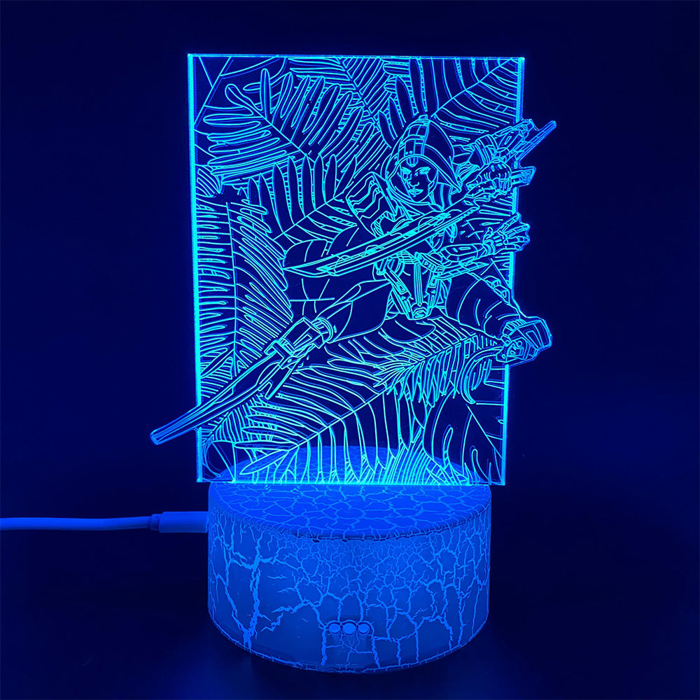 Customized Ash 3D Night Lamp - Tophatter Daily Deals