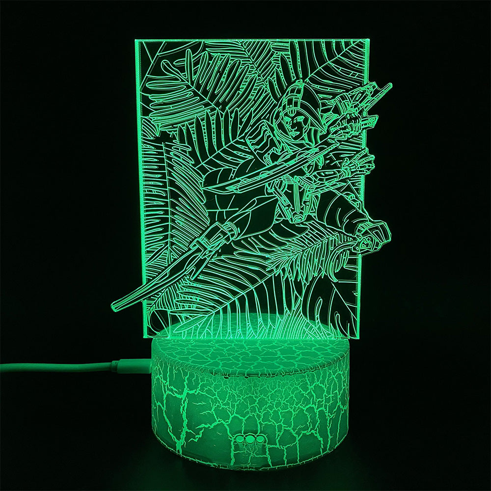 Customized Ash 3D Night Lamp - Tophatter Daily Deals