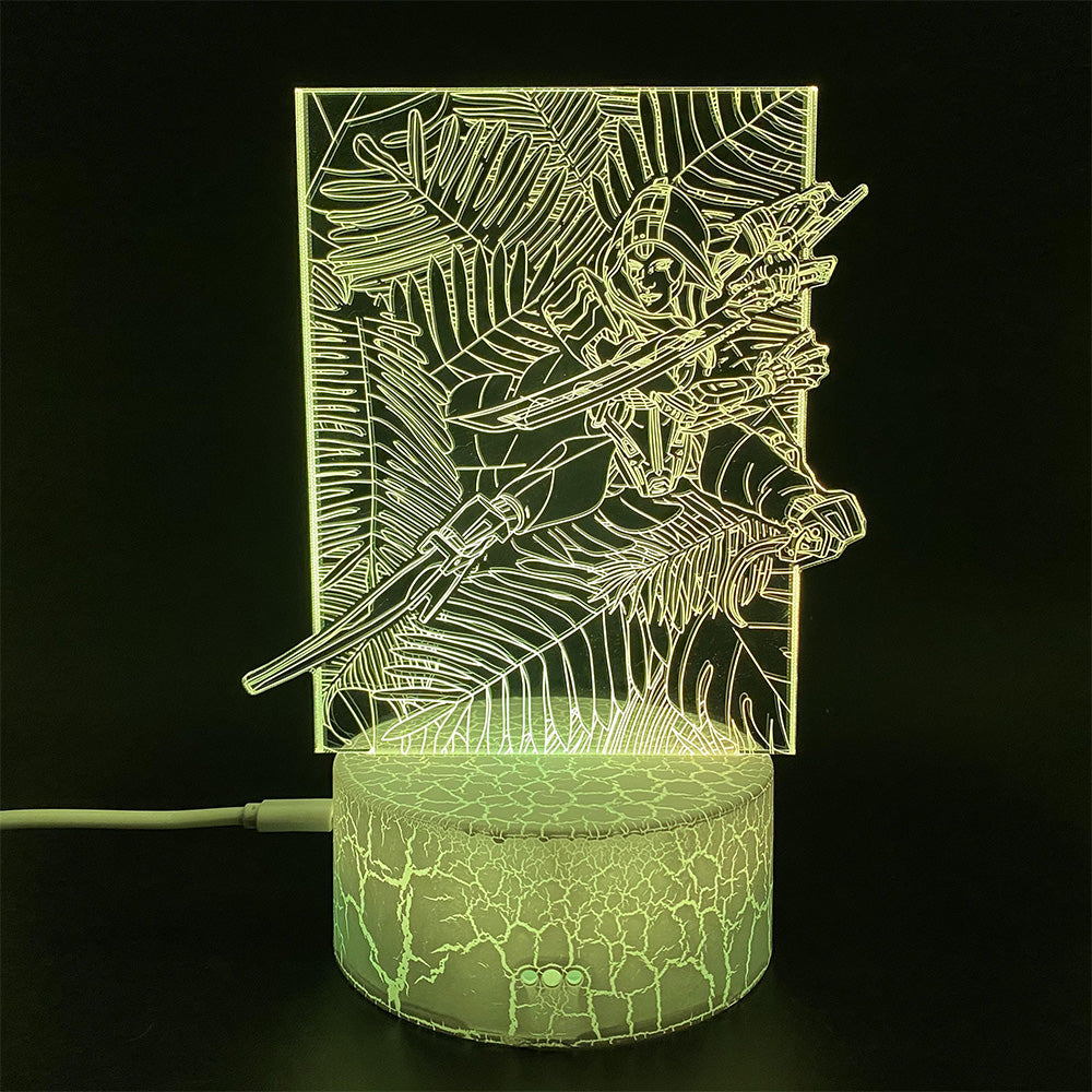 Customized Ash 3D Night Lamp - Tophatter Daily Deals