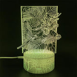 Customized Ash 3D Night Lamp - Tophatter Daily Deals