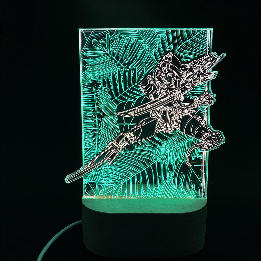 Customized Ash 3D Night Lamp - Tophatter Daily Deals