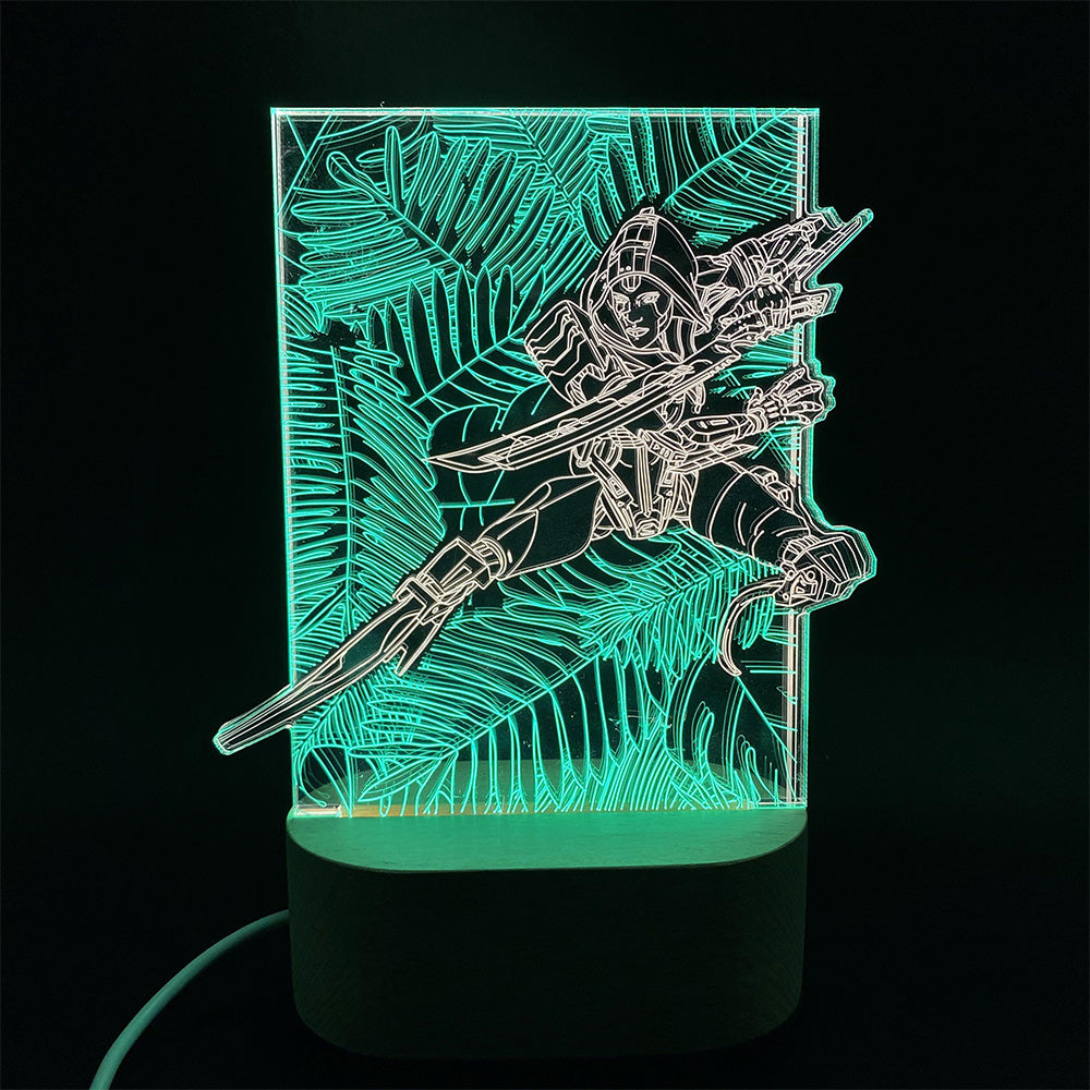 Customized Ash 3D Night Lamp - Tophatter Daily Deals