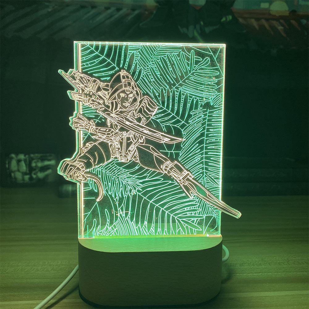 Customized Ash 3D Night Lamp - Tophatter Daily Deals
