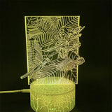 Customized Ash 3D Night Lamp - Tophatter Daily Deals