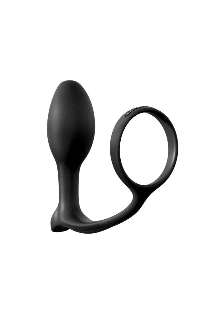 Pipedream - Anal Fantasy - Ass-gasm Cock Ring Beginners Plug - Black Sex Toy - Tophatter Daily Deals