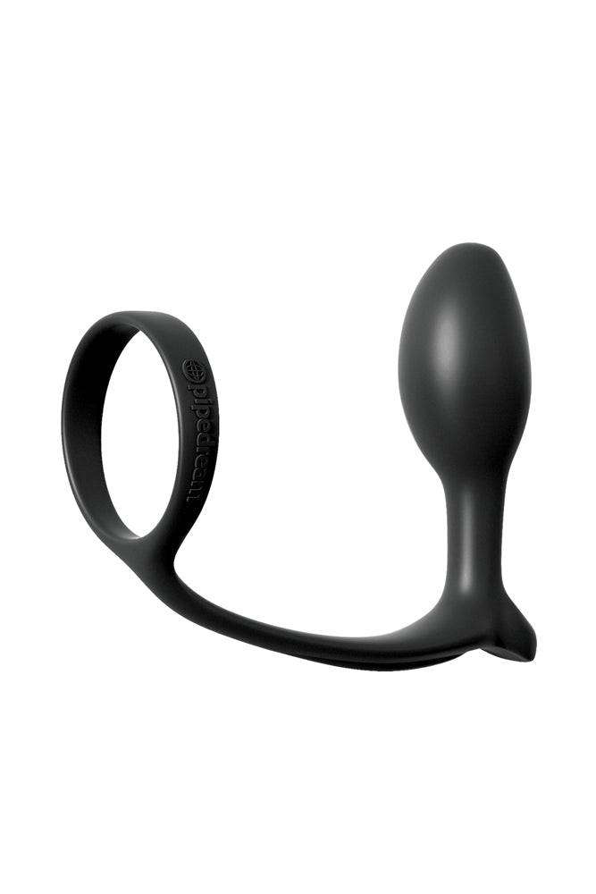 Pipedream - Anal Fantasy - Ass-gasm Cock Ring Beginners Plug - Black Sex Toy - Tophatter Daily Deals