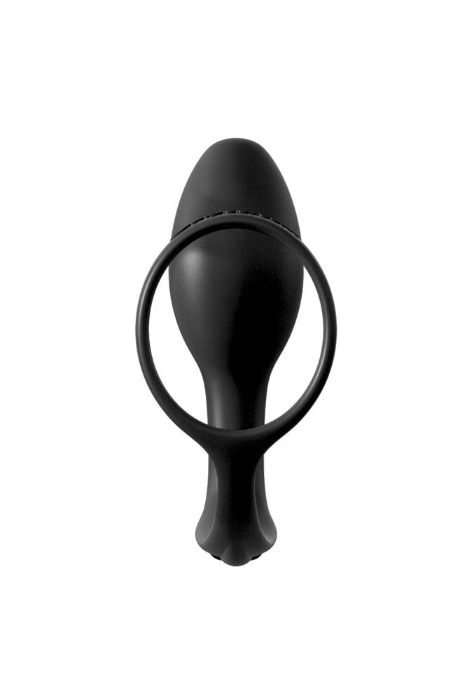 Pipedream - Anal Fantasy - Ass-gasm Cock Ring Beginners Plug - Black Sex Toy - Tophatter Daily Deals