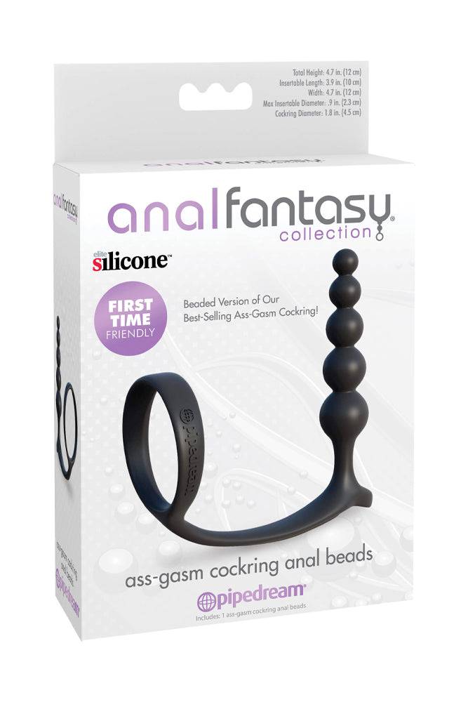 Pipedream - Anal Fantasy Elite - Ass-gasm Cockring Anal Beads Sex Toy - Tophatter Daily Deals