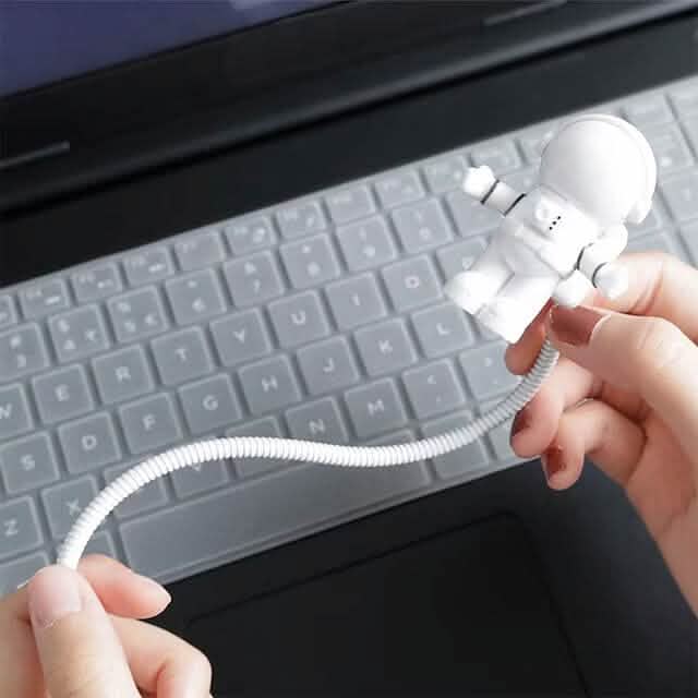 Astronaut Reading LED Night Light Indoor Lighting - Tophatter Daily Deals