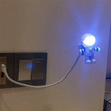 Astronaut Reading LED Night Light Indoor Lighting - Tophatter Daily Deals