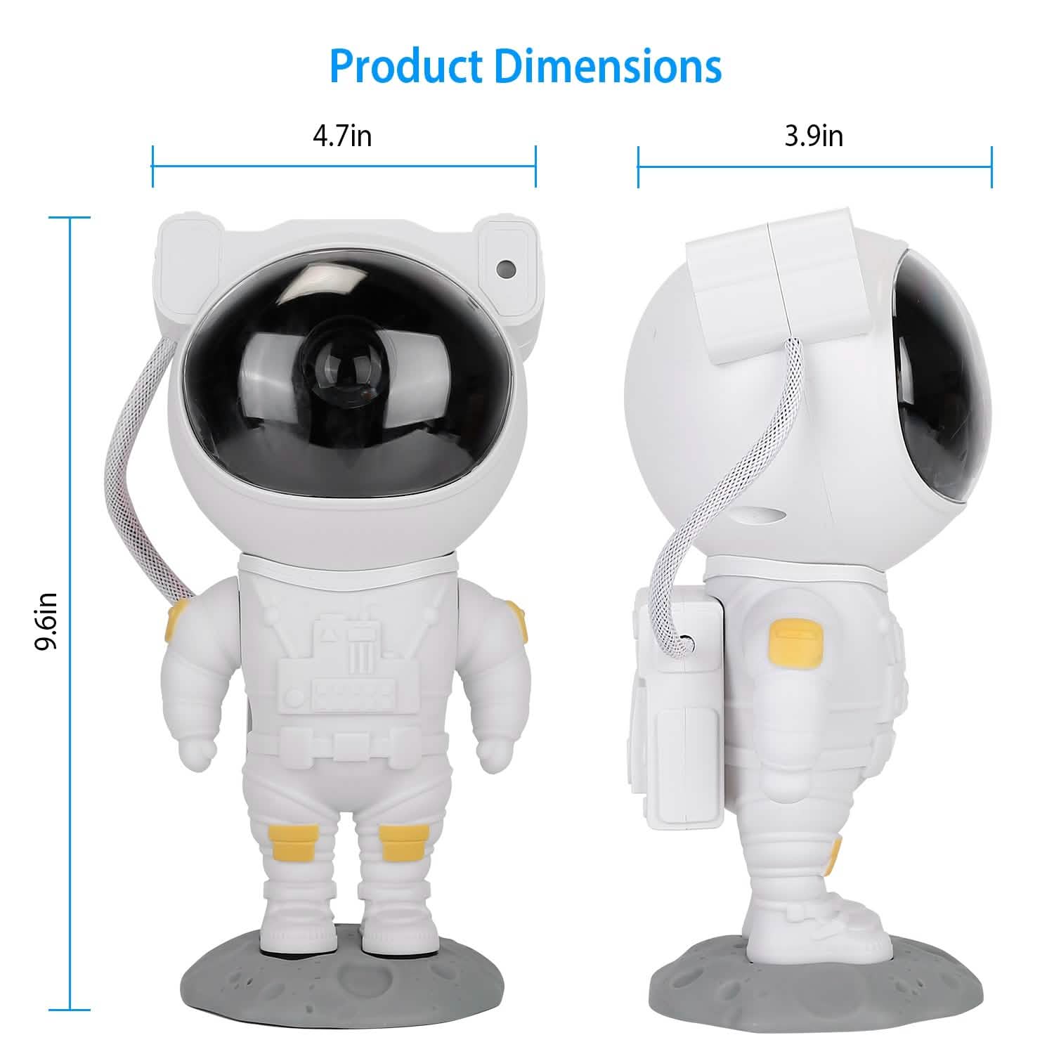 Astronaut Star Projector Light with Remote Control Indoor Lighting - Tophatter Daily Deals