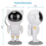 Astronaut Star Projector Light with Remote Control Indoor Lighting - Tophatter Daily Deals