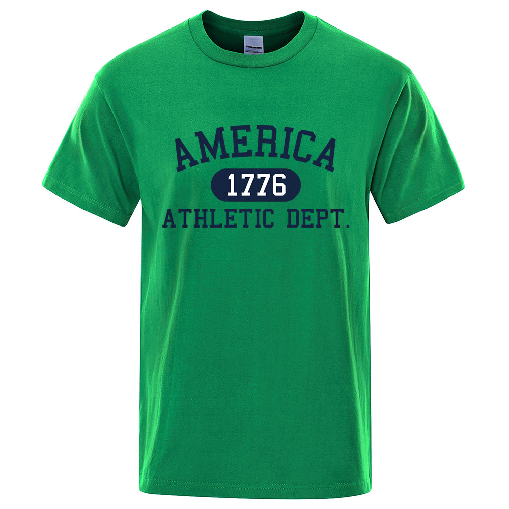 Fashion 1776 Athletic Tee Clothes Tee - Tophatter Daily Deals