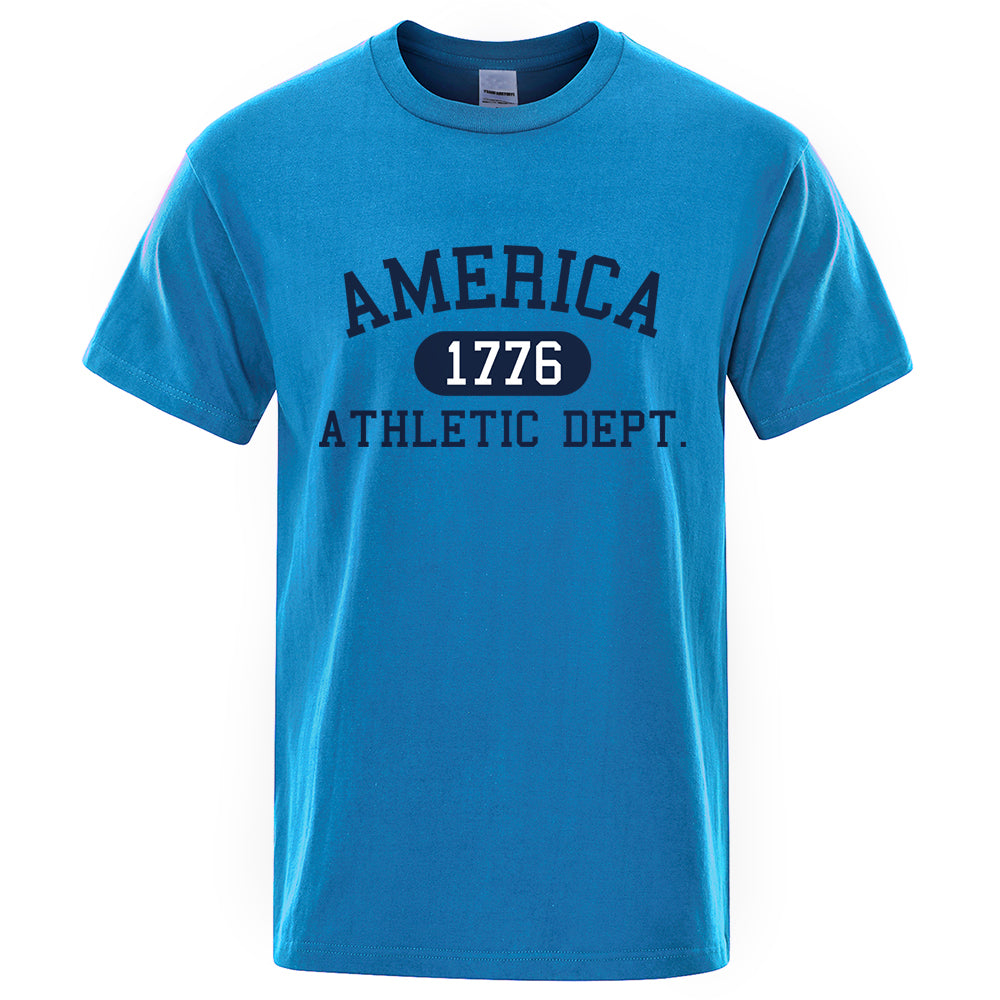 Fashion 1776 Athletic Tee Clothes Tee - Tophatter Daily Deals