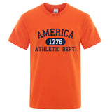 Fashion 1776 Athletic Tee Clothes Tee - Tophatter Daily Deals