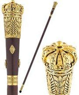 On Her Majesty's Service Walking Cane Fancy Formal Holiday Mens Gift Wear Walking Canes - Tophatter Daily Deals