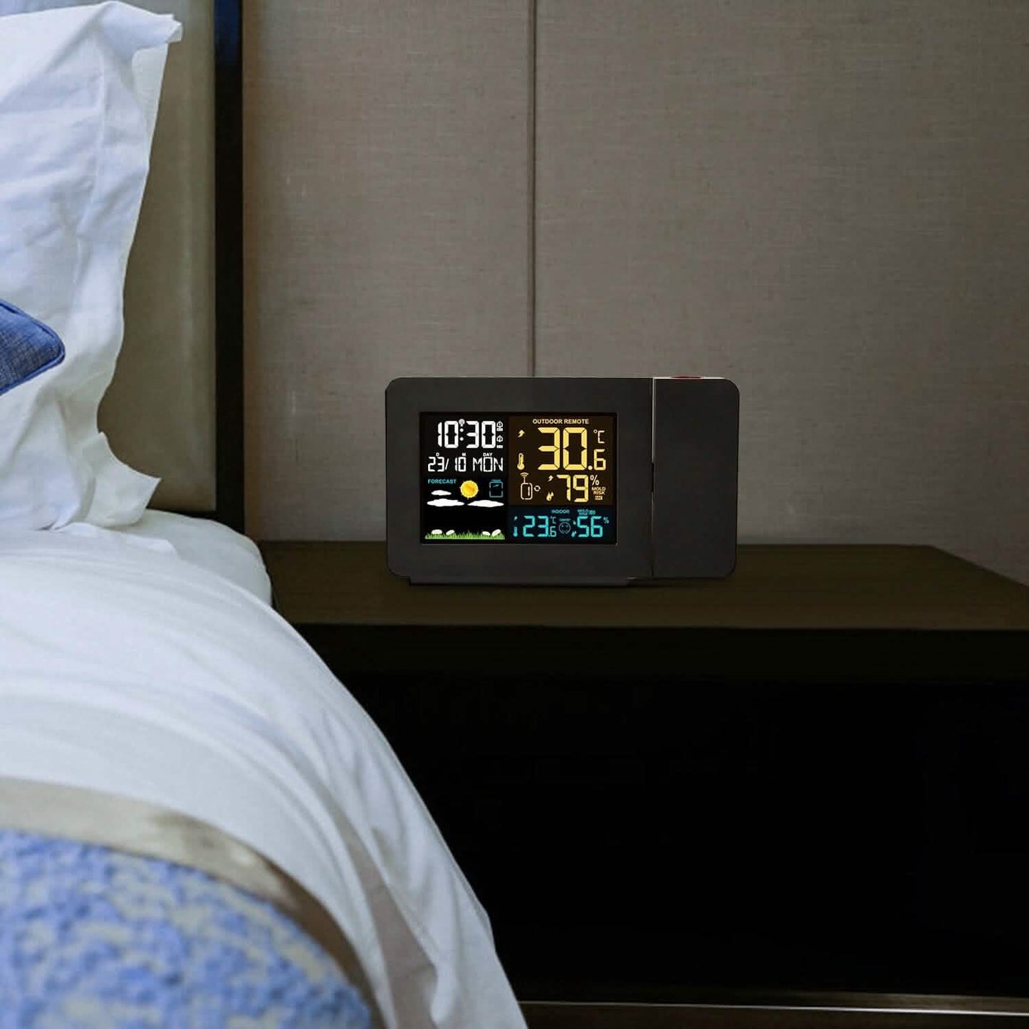 Atomic Projection Alarm Clock Household Appliances - Tophatter Daily Deals