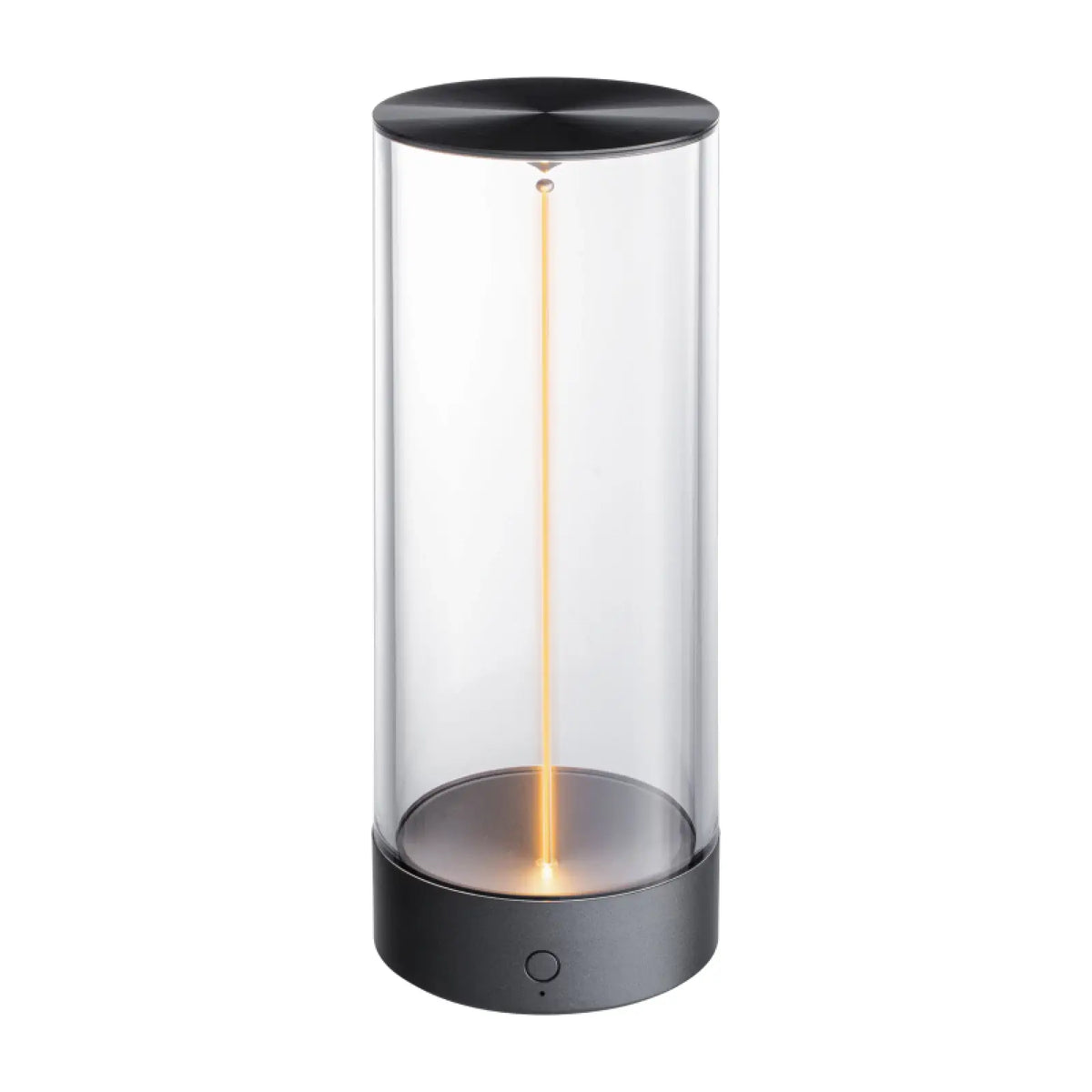 Minimalist Cordless LED Table Lamp Gray Large Indoor Lighting - Tophatter Daily Deals
