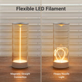 Minimalist Cordless LED Table Lamp Indoor Lighting - Tophatter Daily Deals