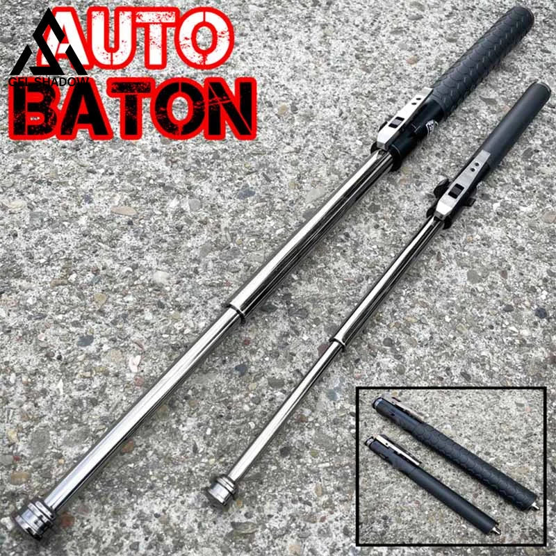 GS168 AUTO BATON SELF DEFENSE TOOL SELF-DEFENSE TOOLS - Tophatter Daily Deals
