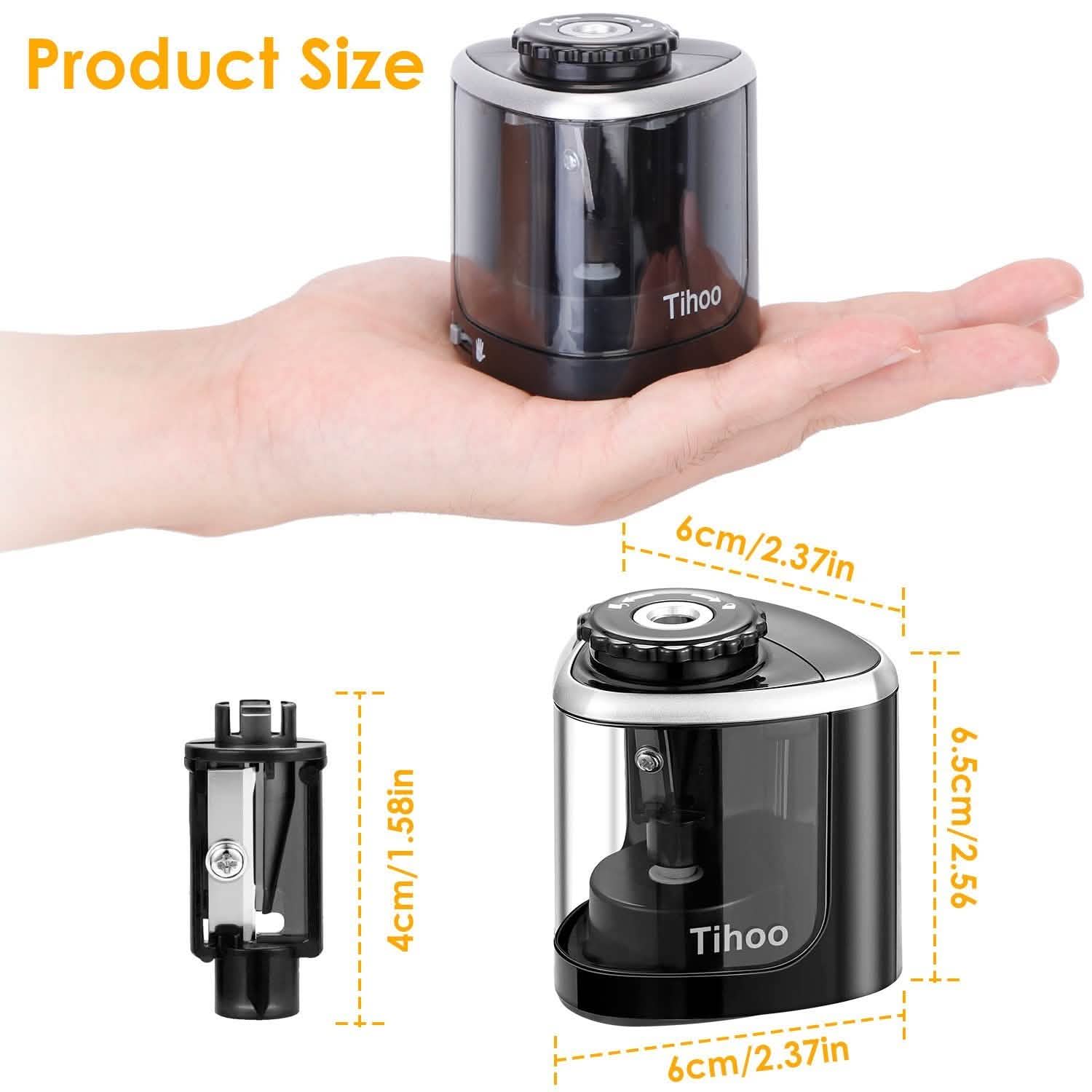 Auto Manual Electric Pencil Sharpener School, Office & Art Supplies - Tophatter Daily Deals