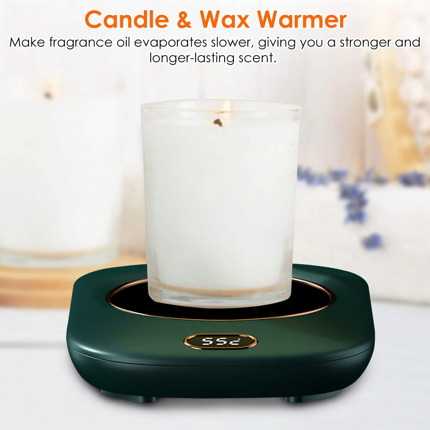 Auto Shut Off USB Coffee Mug Heating Plate with 3 Temperature Setting Kitchen Tools & Gadgets - Tophatter Daily Deals
