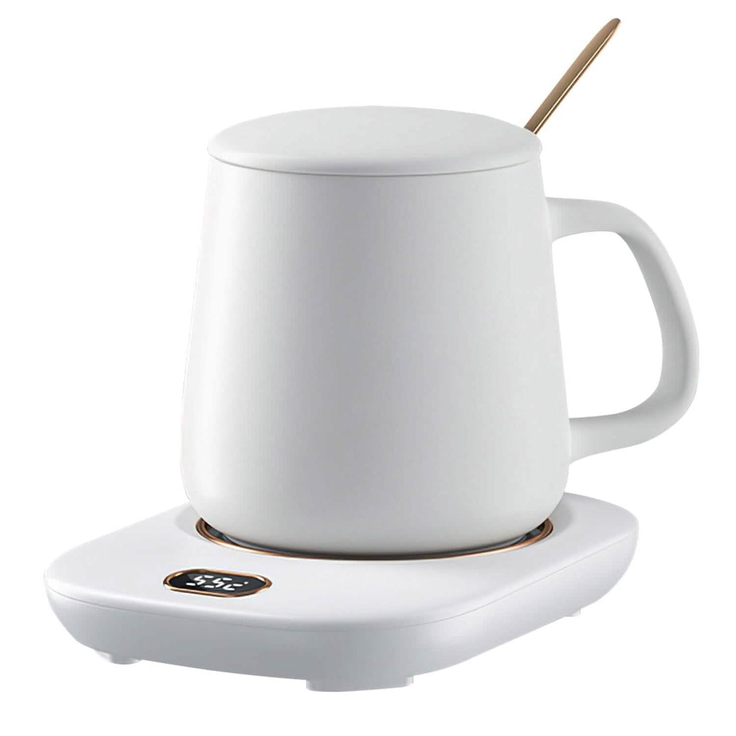 Auto Shut Off USB Coffee Mug Heating Plate with 3 Temperature Setting Kitchen Tools & Gadgets - Tophatter Daily Deals