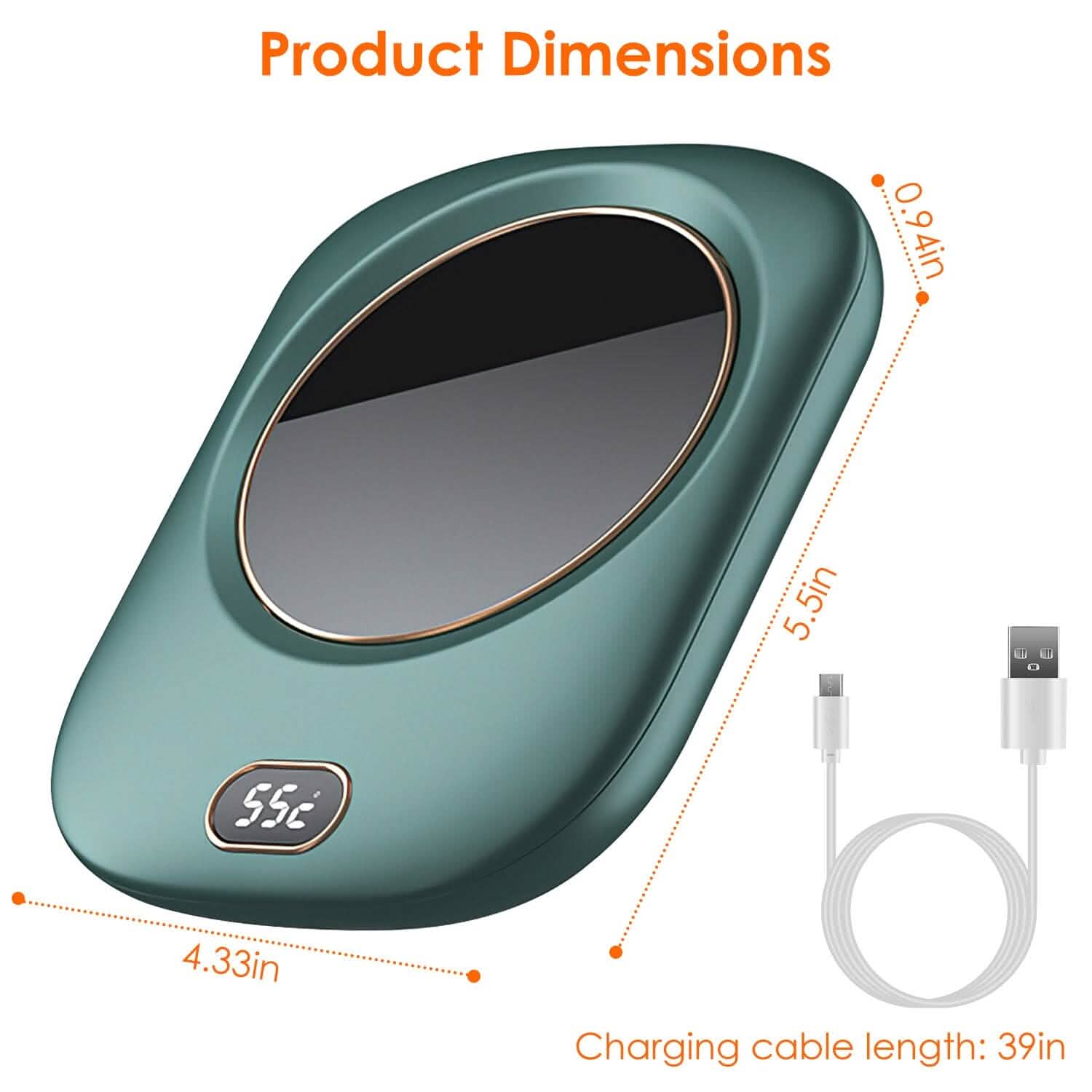 Auto Shut Off USB Coffee Mug Heating Plate with 3 Temperature Setting Kitchen Tools & Gadgets - Tophatter Daily Deals