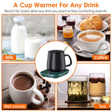 Auto Shut Off USB Coffee Mug Heating Plate with 3 Temperature Setting Coffee Makers & Accessories - Tophatter Daily Deals
