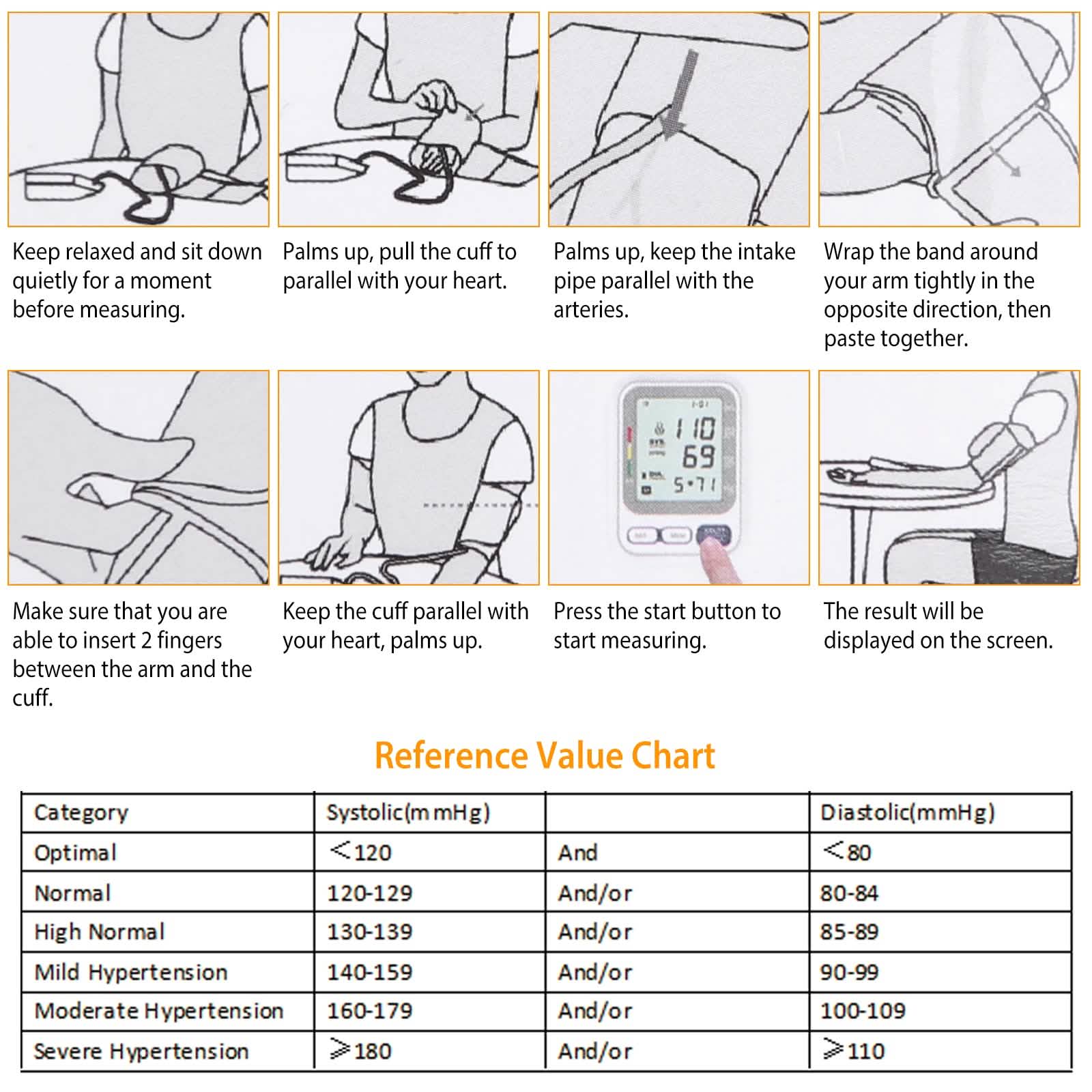 Automatic Arm Blood Pressure Monitor Digital Health & Wellness - Tophatter Daily Deals