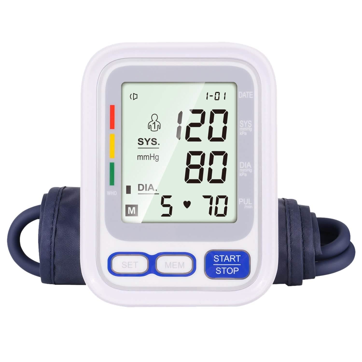 Automatic Arm Blood Pressure Monitor Digital Health & Wellness - Tophatter Daily Deals