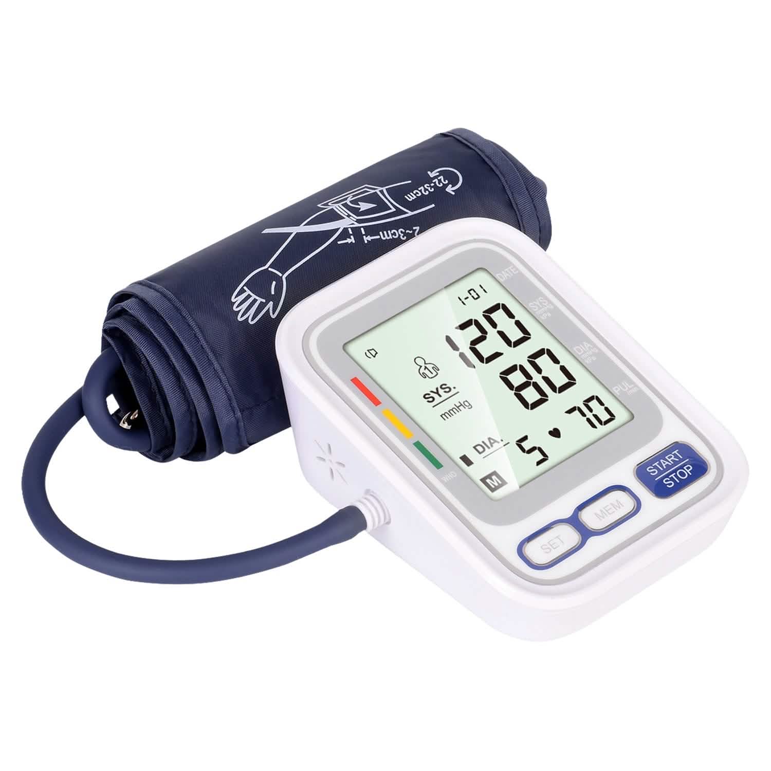 Automatic Arm Blood Pressure Monitor Digital Health & Wellness - Tophatter Daily Deals