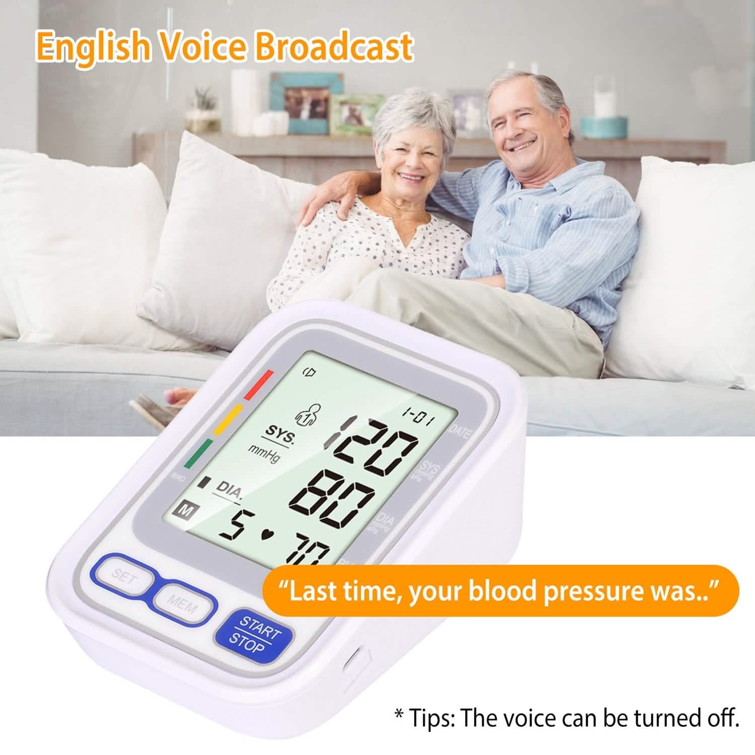 Automatic Arm Blood Pressure Monitor Digital Health & Wellness - Tophatter Daily Deals