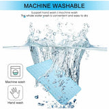 Automatic Cooling Dog Mat Washable Pet Sleeping Blanket Mat Pet Supplies - Tophatter Daily Deals
