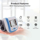 Automatic Digital Wrist Sphygmomanometer Health & Wellness - Tophatter Daily Deals